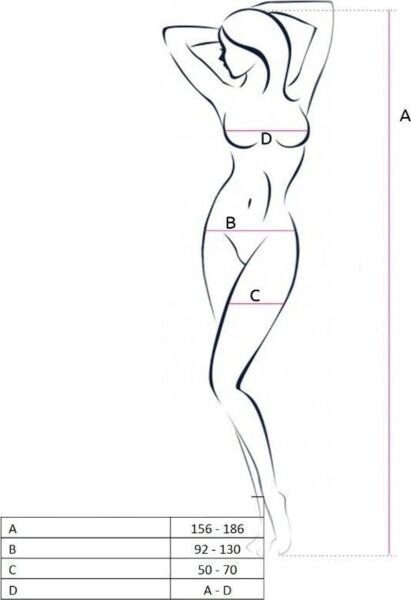 Bodystocking i nett, Passion BS056
