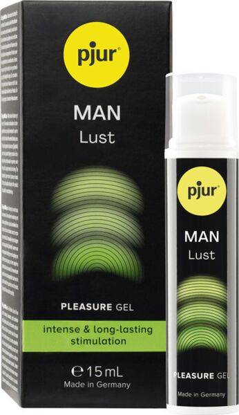 Flaske på 15 ml med den stimulerende gelen pjur MAN Lust