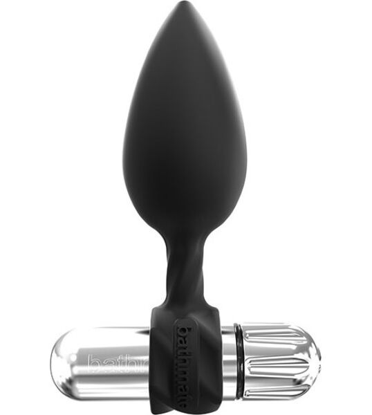 Bathmate Anal Training Plugs Vibe analpluggsett med konisk tupp, ring og Vibe-bullet-vibrator