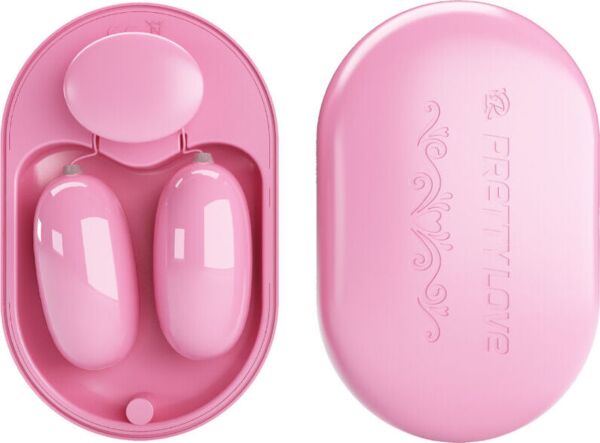 Bullet-vibrator Pretty Love BI-300054 med fjernkontroll på kabel
