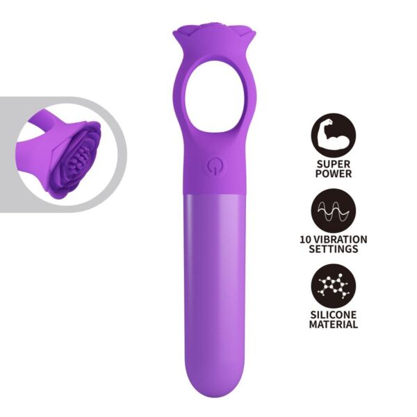 Minivibrator Giana i lilla, med gripering