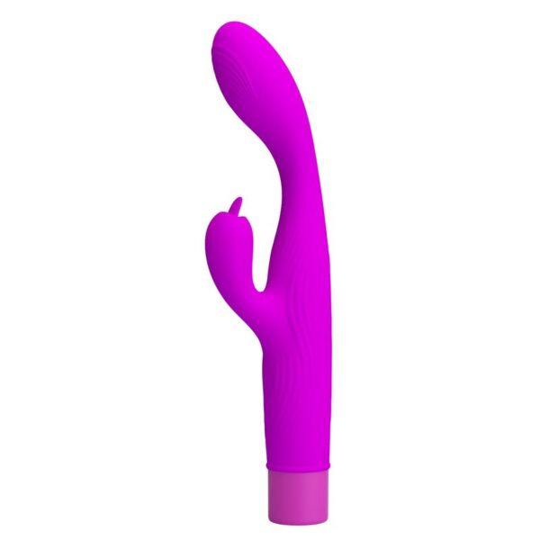 Dobbeltstimulerende vibrator Pretty Love Jene i lilla