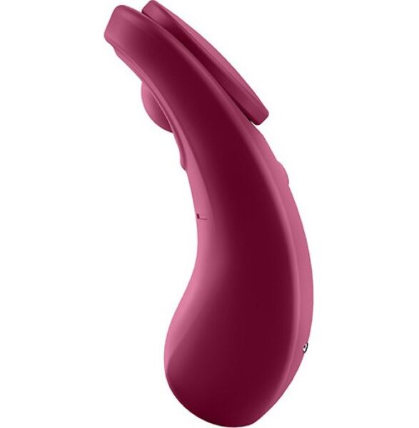 Trusevibrator Satisfyer Sexy Secret Connect App i rød farge