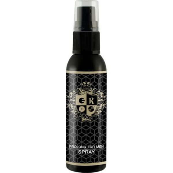 Flaske med pumpe til den forsinkende sprayen Eros Action Prolong for Men, 50 ml