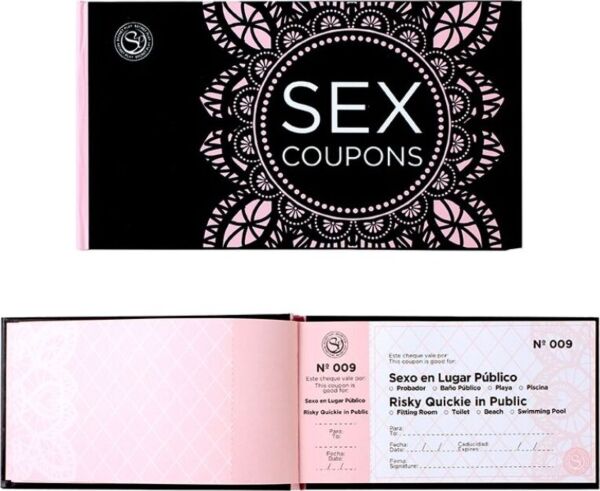 Sexkuponger Secret Play Sex Coupons med 50 kuponger