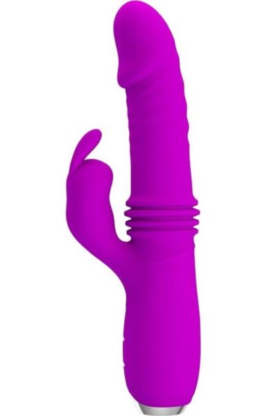 Lilla rabbit-vibrator Pretty Love Dorothy med realistisk hode