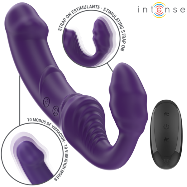 Vibrator Intense Jill i fiolett