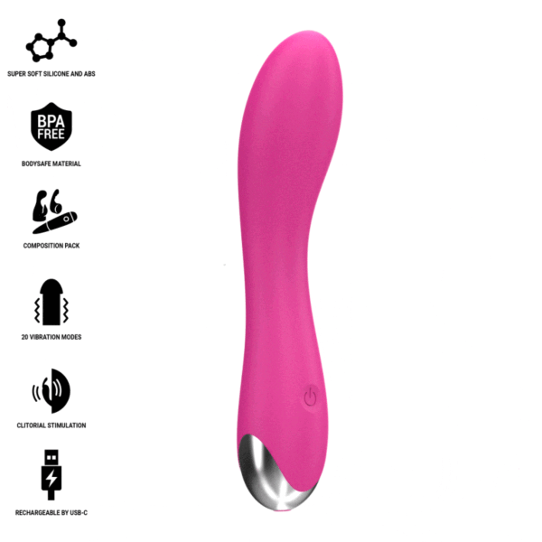Vibrator Intense Cher med utskiftbare hoder