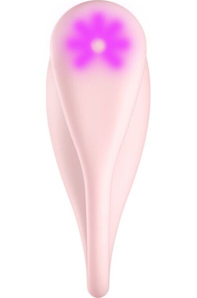 KIIROO Spot Kiss Me vibrator i rosa, med U-form