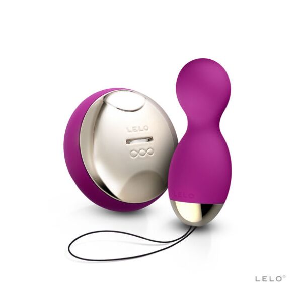 Knipekuler fra LELO Hula Beads med roterende kule, vibrerende kule og fjernkontroll