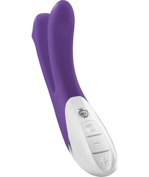Vibrator Mystim Bon Aparte i silikon, med kroppen delt i to armer