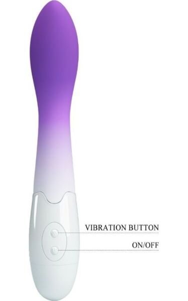 G-punkt-vibrator Pretty Love BI-014220-A6, buet og med avrundet tupp