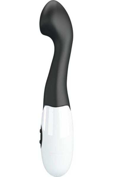 G-punkt vibrator Pretty Love BI-014221-A3 i svart silikon
