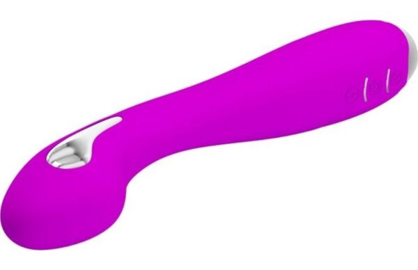 Lilla vibrator Pretty Love ElectroShock med bøyd spiss