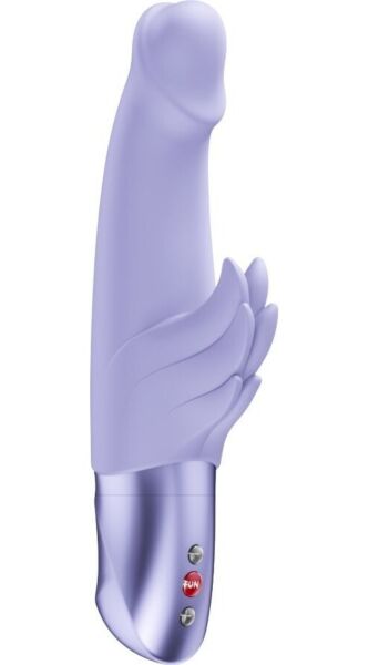 Rabbitvibrator Fun Factory Wicked Angel, med klitorisstimulator formet som vinger