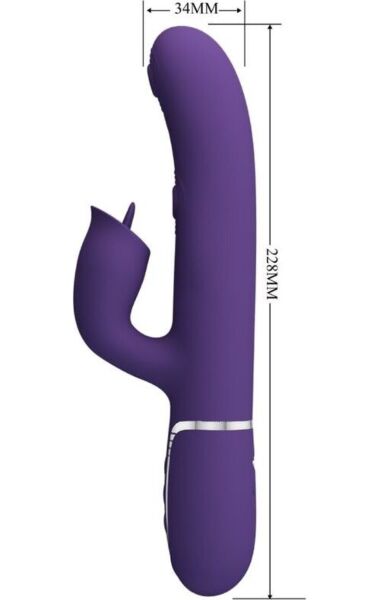 Rabbit-vibrator Pretty Love Rabbit Licking i fargen lilla