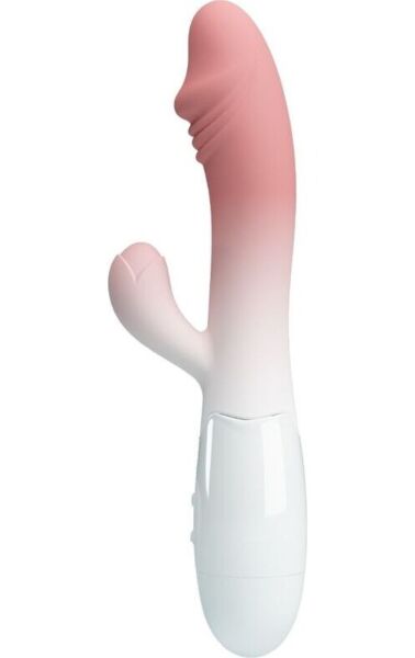Kaninvibrator Pretty Love BI-014173-A5 i silikon, med arm for klitoris