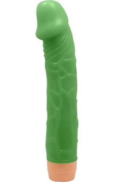 Realistisk vibrator Baile BW-001023R i penisform med markerte årer