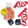 Couple Kits INEDIT Kit Bag Organza Ties Red