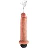 Dildo KING COCK 17.8 CM med eyakulasjonssimulering