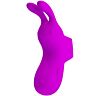 Vibrerende fingerhodet Pretty Love Smart med kanin