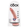 Dildo KING COCK 7 Natural - Realistisk Følelse