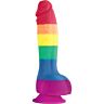 Dildo PRIDE 15 cm med kraftig sugekopp