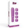 Mini vibrator Mini GLOSSY Pocket Kurt med byttebare hoder