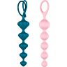 Bolas anales Bolas Satisfyer Beads med ergonomisk silikon