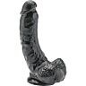 Dildo GET REAL 20,5 CM med baller