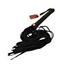 Whip Bound Nubuck Leather Flogger 70 cm med myke fall