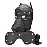 Bondage Hoods Bound to Please Dog Mask med avtakbare deler