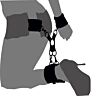 Restraints Loving Joy Hog Tie Set med justerbare mansjetter