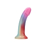 Dildo MINA Iridescent 18 cm med sugekoppsbase