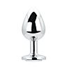 Buttplug Toosh Metal Large med Smykket Base Plata