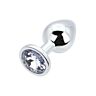 Medium Buttplug Toosh Juvelert Steinhode Plata