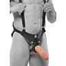Hollow Harness KING COCK med 25,5 cm dildo og justerbare stropper