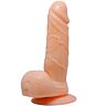 Dildo BAILE PRIME med vibrerende og roterende skaft