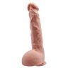 Realistisk Dildo BAILE Jason Natural 24 cm med Sugekop