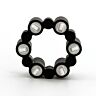Teez toys vibratorring med 6 kuler svart