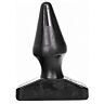 ALL BLACK Analplugg 16 cm Kjegleformet