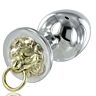 Anal Plug METAL HARD - Steel Tiger med ring
