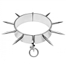 BDSM Krage METAL HARD med Spisser
