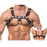 Lær Kroppskjede Harness III med Justerbare Stropper
