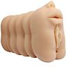 Vagina Sleeve Baile Temptation Passion Lady med Tre Tunneler