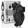 Vibrerende Ring BLACK&SILVER med 3 Motorer