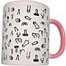 Tasse Taza DIABLO PICANTE med morsomme penisillustrasjoner