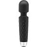 Massasje S Gleder The Wand Svart Fleksibelt Hode
