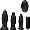 Vibrator S Pleasures Premium Line Triplicity Black med 15 moduser