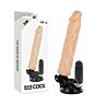 Realistisk Vibrator BASECOCK 21 cm med fjernkontroll